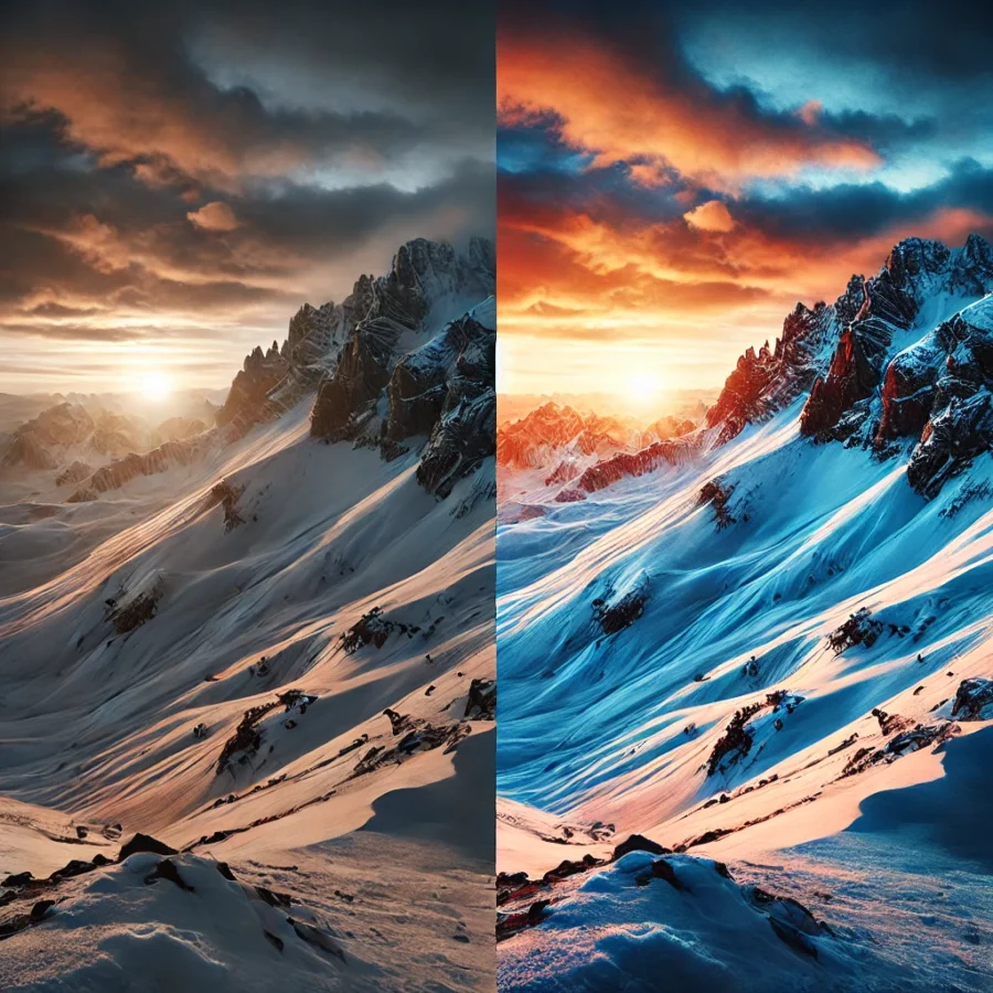 100 Winter Wonderland Lightroom Preset Collection Bundle - Image 2